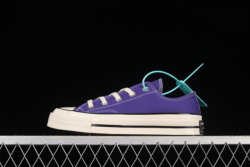 Converse Converse CHUCK TAYLOR ALL-STAR 70S LOW CANDY GRAPE/BLACK/EGRET · 170553C, photo 1