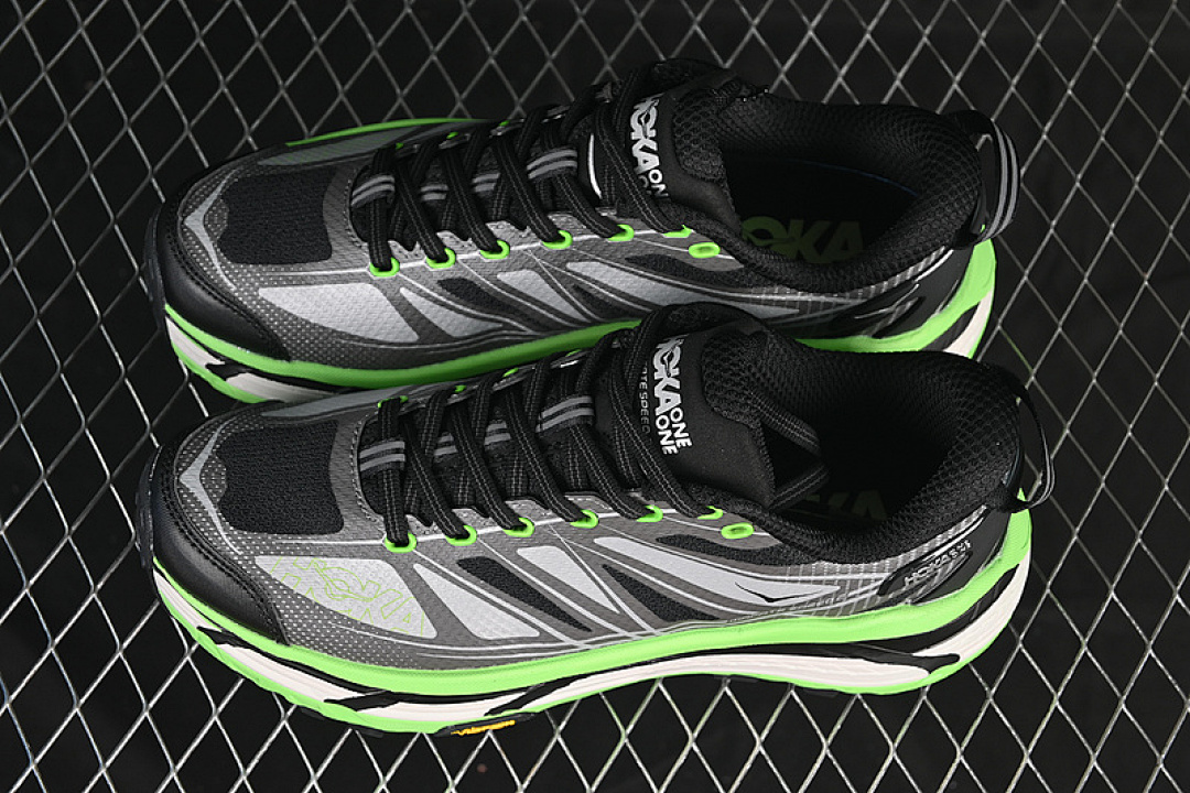 Hoka [1126851 BCKLC]-[HOKA MAFATE THREE 2 GREY/BLACK/GREEN]-[WOMAN:36-39]-[MAN:40-45] - Image 11