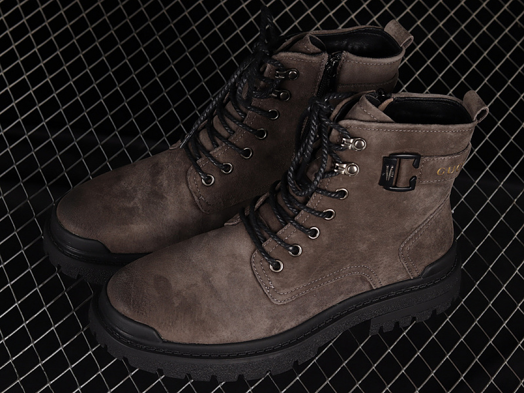 Gucci [JPO88319]-[GU*CCI SCREENER GG HIGH-TOP SNEAKERS DARK BROWN/DARK BROWN/BLACK]-[MAN:38-44] - Image 11