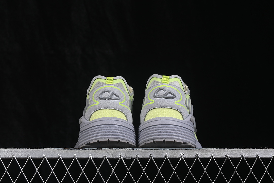 Dior [3SN342ABFH814]-[LOW-TOP CASUAL LIFESTYLE SHOES GREY/GREEN]-[WOMAN:38-39]-[MAN:40-47] - Image 13