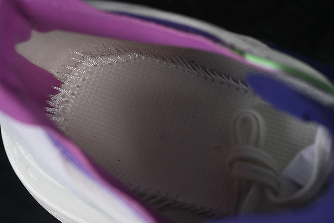 Adidas [JR1656]-[ADIZERO ADIOS PRO 4 CORE WHITE/COLLEGIATE PURPLE/LIME BURST]-[WOMAN:39]-[MAN:40-46] - Image 5