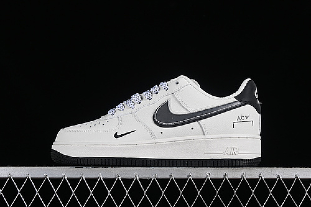 Nike [AC-639822]-[AIR FORCE 1 07 LOW WHITE/GREY/BLACK]-[WOMAN:36-39]-[MAN:40-45], photo 1