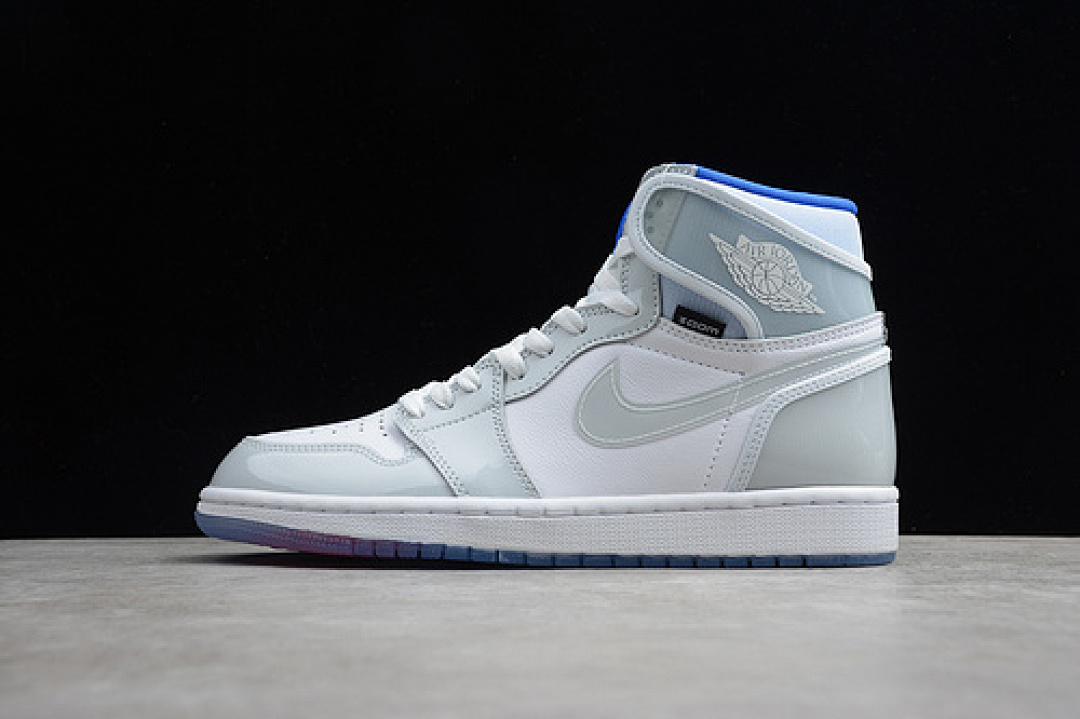 Jordan [CK6637-104]-[CJ AIR JORDAN 1 HIGH ZOOM R2T WHITE/RACER BLUE-WHITE]-[MAN:40-46], photo 1