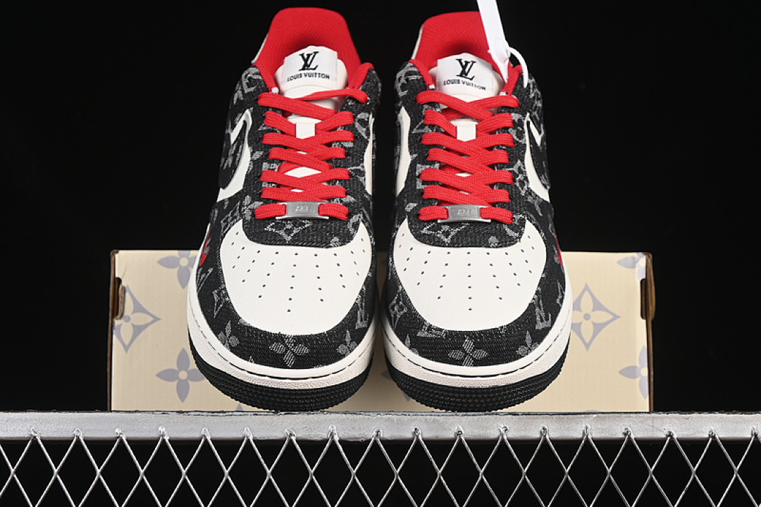 Nike [LW9279-001]-[AIR FORCE 1 07 LOW LV WHITE/BLACK/RED]-[WOMAN:36-39]-[MAN:40-45] - Image 13