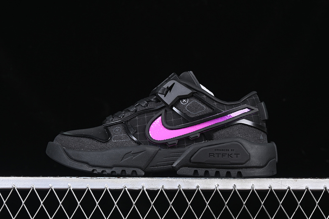 Unbranded [HM4465-001]-[RTFKT STUDIOS DUNK GENESIS LOW OG GHOST BLACK/WILD BERRY]-[UNISEX:36-47.5], photo 1