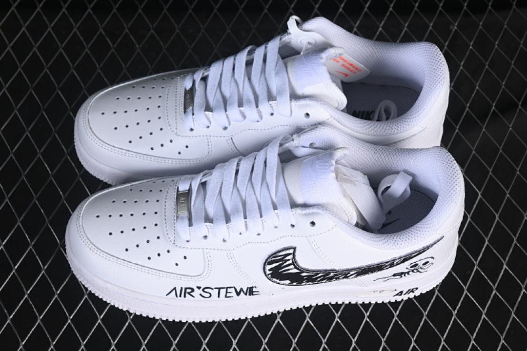 Nike [FV5159-111]-[AIR FORCE 1 07 LOW CASUAL SNEAKERS BLACK/WHITE]-[WOMAN:36-39]-[MAN:40-45] - Image 10
