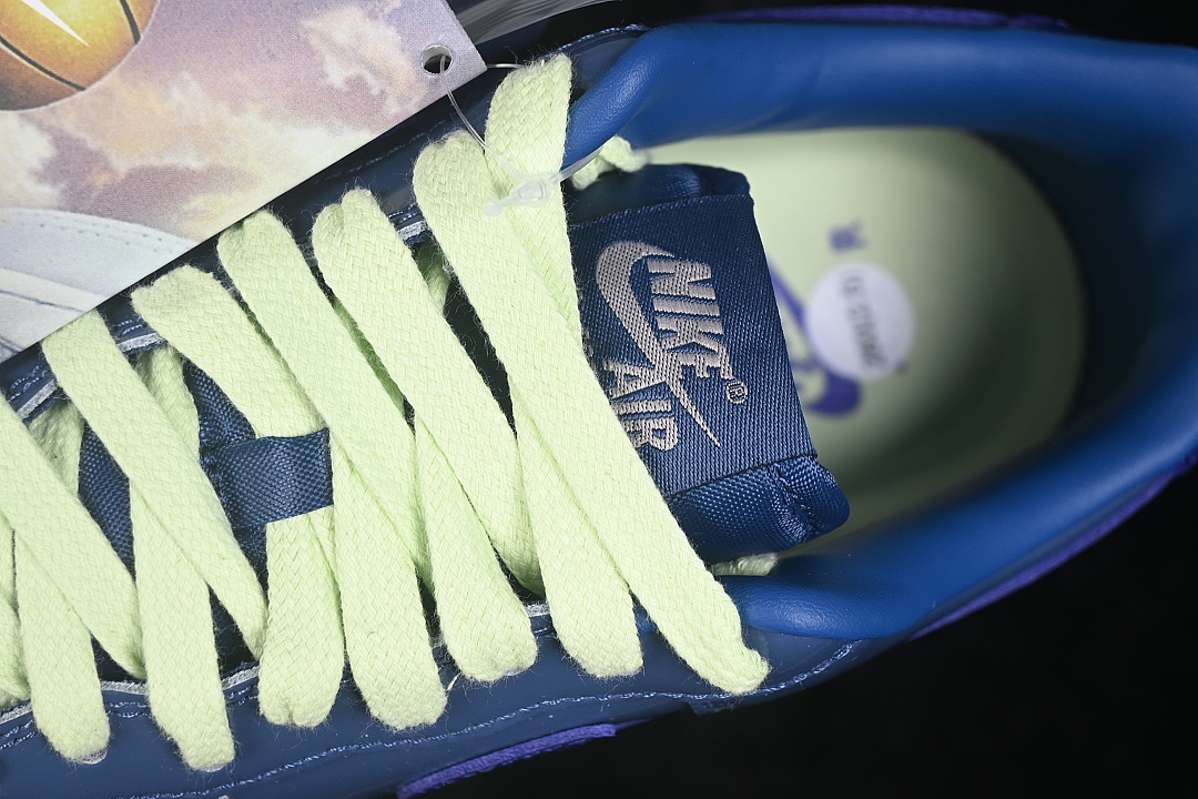 Nike [IO4489-400]-[AIR FORCE 1 07 LOW CASUAL SNEAKERS NAVY BLUE/BLUE]-[WOMAN:36-39]-[MAN:40-46] - Image 8