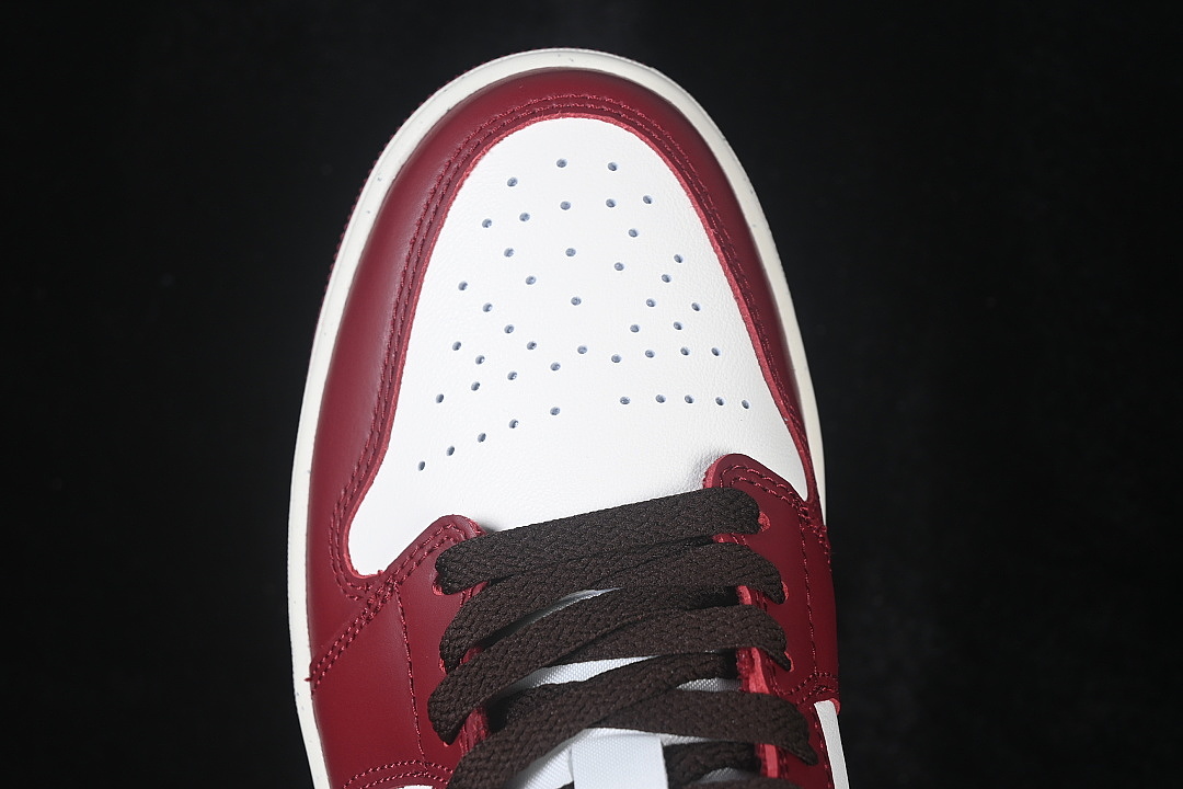 Unbranded [IX5004-121]-[AIR JORDAN 1 LOW AJ1 BASKETBALL SHOES WINE RED/CLARET RED]-[MAN:40-46] - Image 9