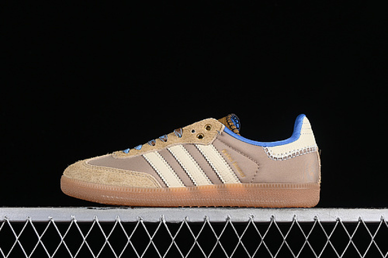Adidas ORIGINALS GAZELLE INDOOR DESERT WHITE/WONDER WHITE/ASH BLUE · IH3261, photo 1