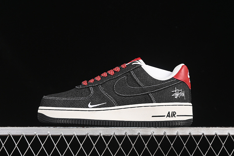 Nike Nike AIR FORCE 1 07 LOW GREY/RED/WHITE · LW9279-002, photo 1