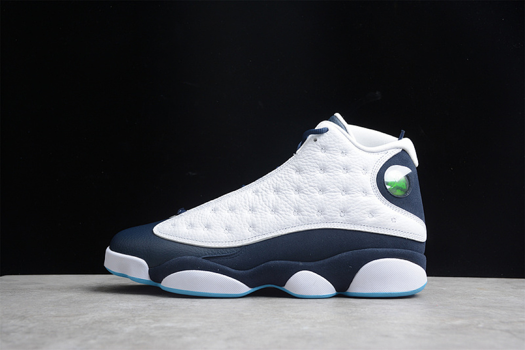 Jordan [414571-144]-[GZ AIR JORDAN 13 RETRO WHITE/OBSIDIAN/DARK POWDER BLUE]-[MAN:40-47], photo 1
