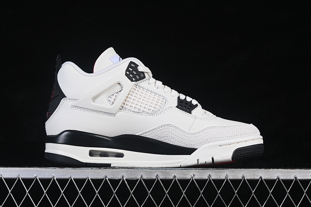 Unbranded [IM4002-100]-[JORDAN 4 RETRO OG SAIL/BLACK/UNIVERSITY RED]-[WOMAN:36-39]-[MAN:40-48.5] - Image 16