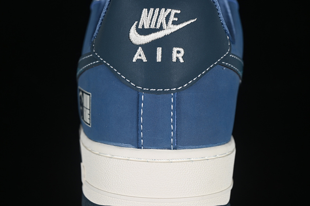 Nike [KK1988-068]-[AIR FORCE 1 07 LOW WHITE/BLUE]-[WOMAN:36-39]-[MAN:40-45] - Image 7