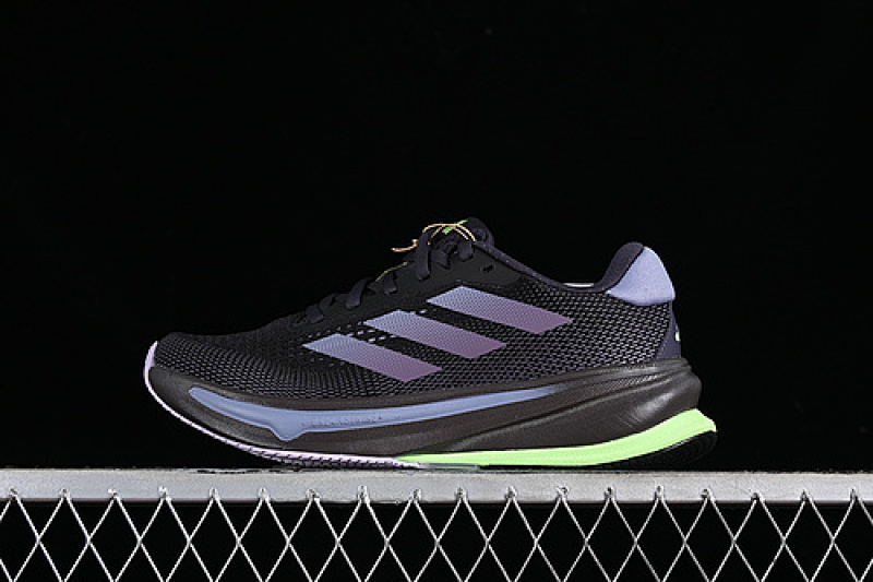 Purple SUPERNOVA RISE BLACK/PURPLE/GREEN · IG5839, photo 1
