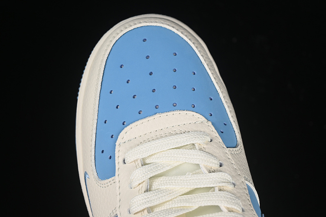 Nike [DF0188-067]-[AIR FORCE 1 07 LOW WHITE/BLUE]-[WOMAN:36-39]-[MAN:40-45] - Image 7