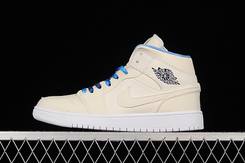 Jordan AIR Jordan 1 MID SE SANDDRIFT SUMMIT WHITE/MIDNIGHT NAVY · DM9126-104, photo 1
