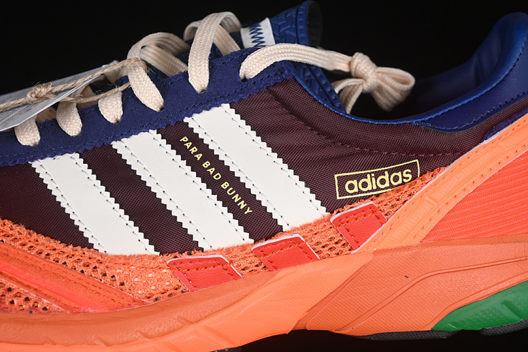 Adidas [JP8815]-[BAD BUNNY X ADIZERO SL72 MAROON/CHALK WHITE/SEMI SOLAR RED]-[WOMAN:36-39]-[MAN:40-45] - Image 8