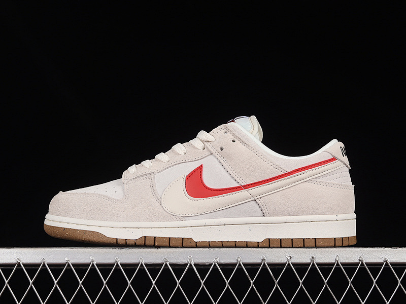Nike SB DUNK LOW 85 GREY/RED/WHITE · DO9457-100, photo 1