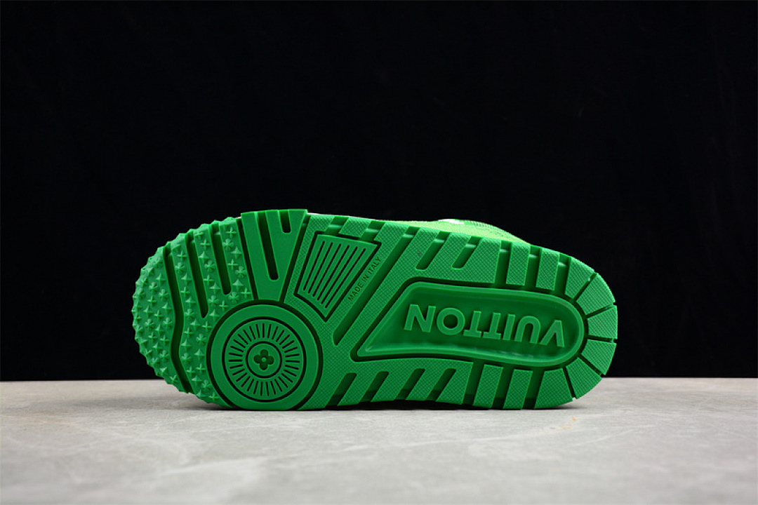 Louis Vuitton [L*V TRAINER MAXI WHITE/GREEN]-[WOMAN:35-39]-[MAN:40-45] - Image 14