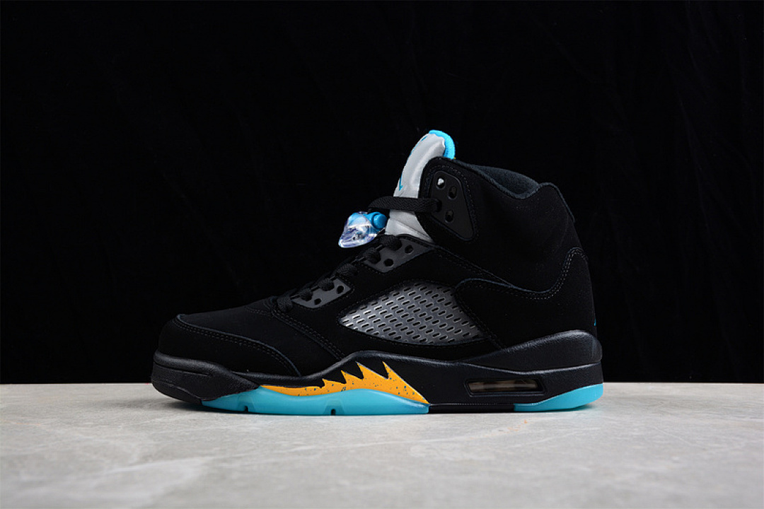 Jordan AIR Jordan 5 AQUA BLACK/AQUATONE-TAXI · DD0587-047, photo 1