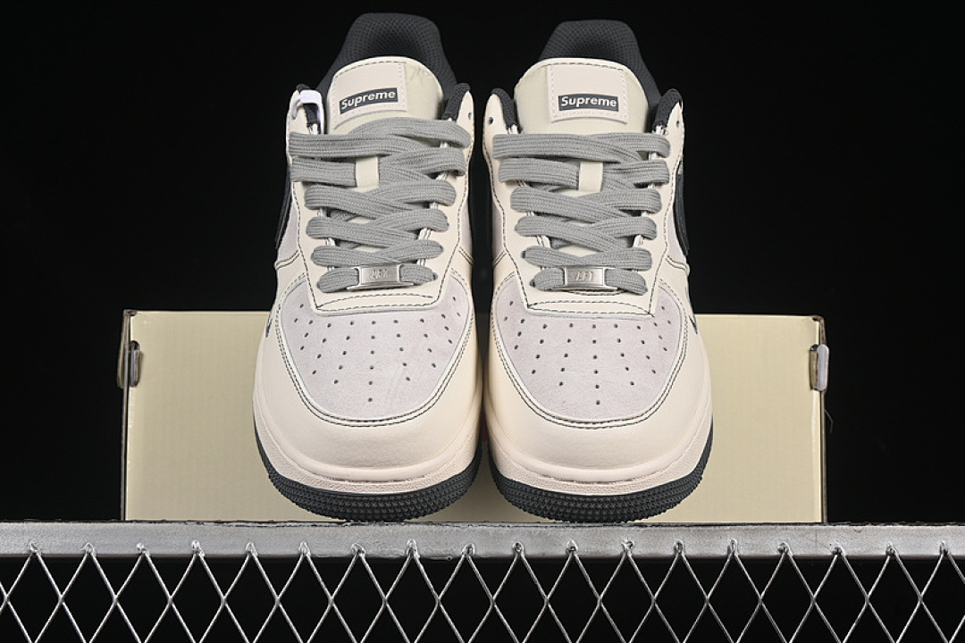Nike [XZ6188-367]-[AIR FORCE 1 07 LOW SUPREME GREY/WHITE]-[WOMAN:36-39]-[MAN:40-45] - Image 13
