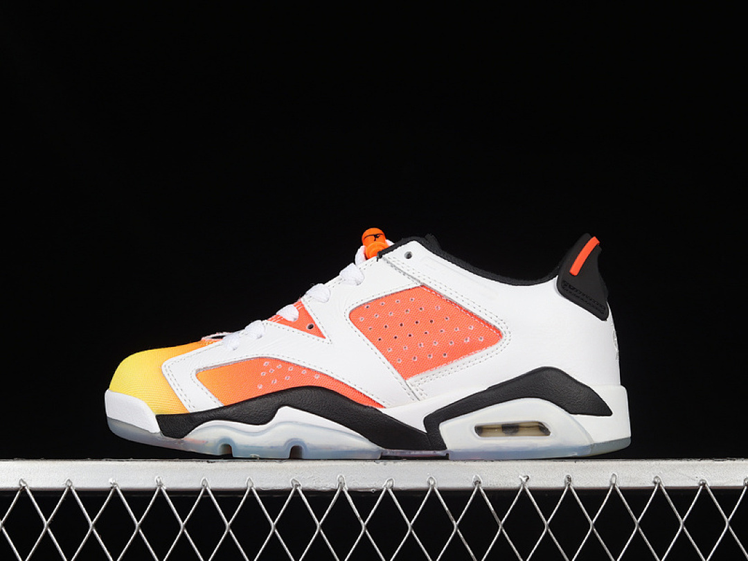Jordan [DC1048-110]-[AIR JORDAN 6 RETRO LOW SE DONGDAN WHITE/BLACK/TOUR YELLOW/TOTAL (ORANGE]), photo 1