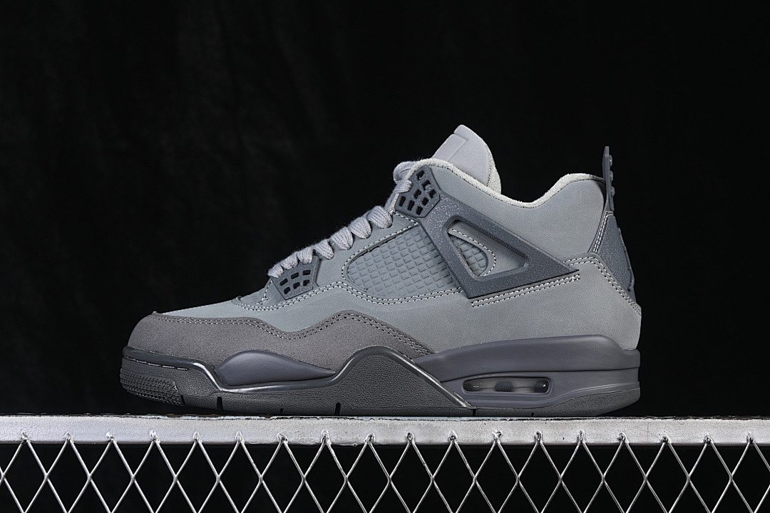 Jordan AIR Jordan 4 RETRO PARIS OLYMPICS AJ4 SMOKED ASH/CONCRETE GREY · FQ7928-001, photo 1