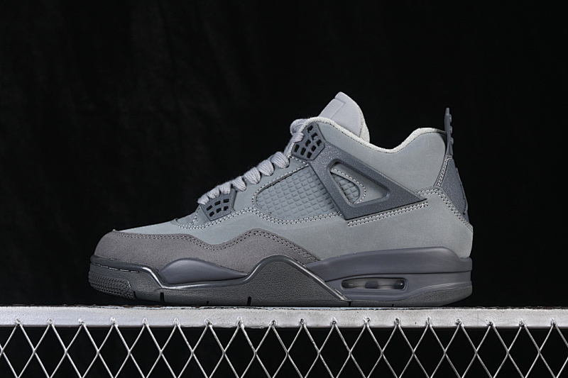 Jordan AIR Jordan 4 RETRO PARIS OLYMPICS AJ4 SMOKED ASH/CONCRETE GREY · FQ7928-001, photo 1