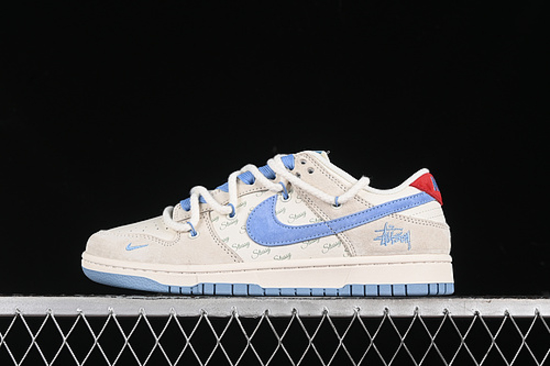 Unbranded [SJ2068-279]-[SB DUNK LOW WHITE/GREY/BLUE/RED]-[WOMAN:36-39]-[MAN:40-45], photo 1