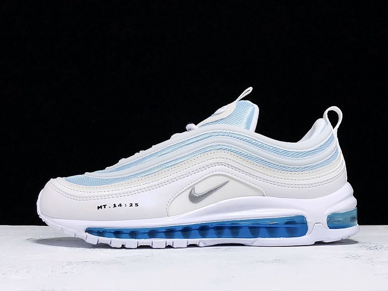 Nike H12 VERSION AIR MAX 97 MSCHF X INRI JESUS HOLY WATER WHITE/GREY-RED · 921826-101, photo 1