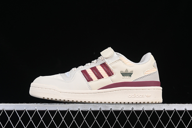 FORUM 84 LOW BEIGE/RED/GREY · HO3689, photo 1