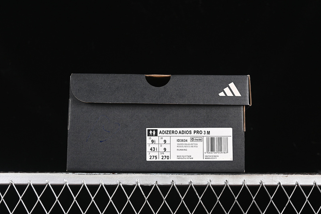 Adidas [ID3634]-[ADIZERO ADIOS PRO 3 SOLAR RED/CORE BLACK/BETTER SCARLET]-[WOMAN:36-39]-[MAN:40-45] - Image 12