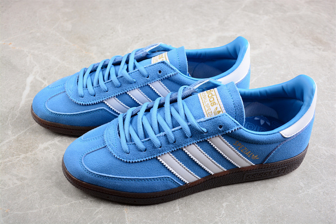 Adidas [BD7632]-[ADIDAS SAMBA VEGAN TEAM OG WHITE/BLUE/BROWN]-[WOMAN:36-39]-[MAN:40-44] - Image 11