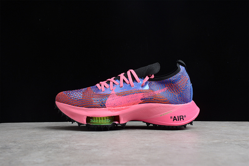 Off-White Off-White OW X AIR ZOOM TEMPO NEXT% PINK GLOW/RACER BLUE/BLACK · CV0697-400, photo 1