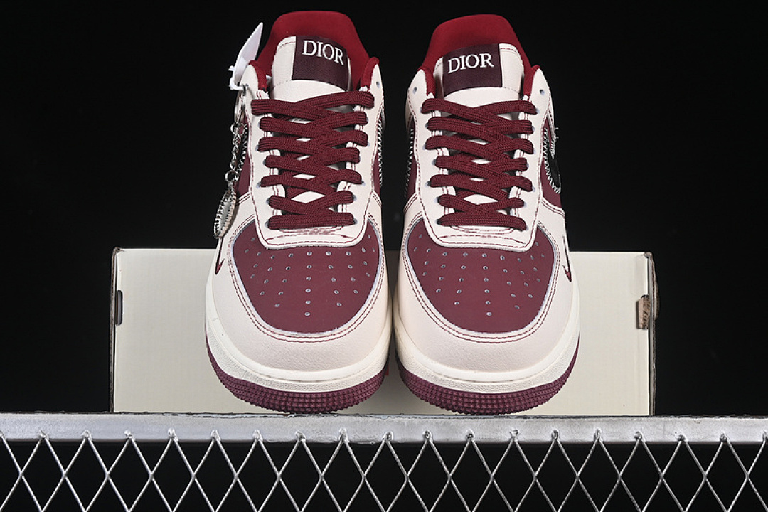 Nike [KK1988-046]-[AIR FORCE 1 07 LOW BLACK/RED/WHITE]-[WOMAN:36-39]-[MAN:40-45] - Image 13