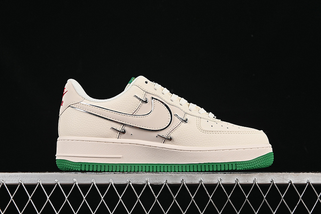 Nike [XS2869-002]-[AIR FORCE 1 07 LOW GREEN/BEIGE]-[WOMAN:36-39]-[MAN:40-45] - Image 16