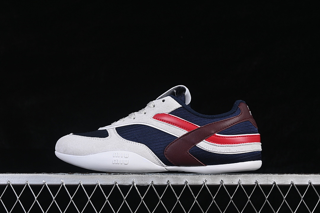Unbranded [CALZATURE DONNA CASUAL LIFESTYLE SHOES WHITE/NAVY BLUE/RED/BROWN]-[WOMAN:36-39]-[MAN:40-45], photo 1