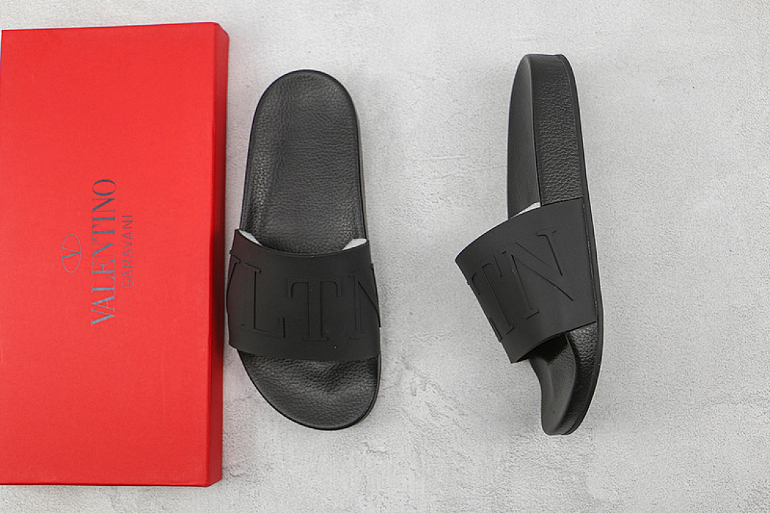 Valentino [VA*LENTINO GA*RAVANI SLIPPERS BLACK/BLACK/BLACK]-[WOMAN:35-39]-[MAN:40-44] - Image 2