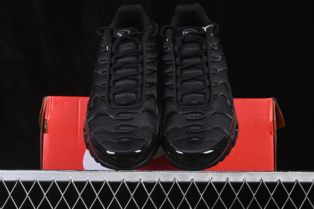 Unbranded [604133-050]-[AIR MAX PLUS AIR CUSHION SHOES BLACK/INKINESS]-[WOMAN:36-39]-[MAN:40-48.5] - Image 12