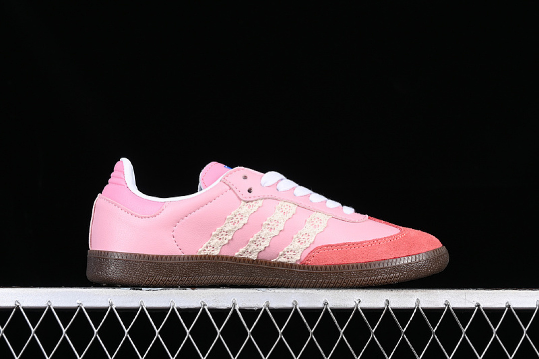 Adidas [B75809]-[ADIDAS SAMBA VEGAN WHITE/BROWN/PINK]-[WOMAN:35-40] - Image 16