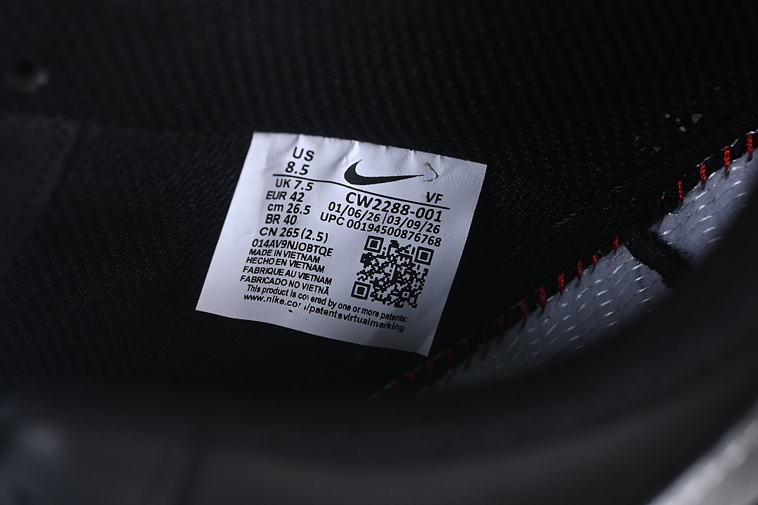 Nike [CW2288-511]-[AIR FORCE 1 07 LOW CASUAL SNEAKERS BLACK/INKINESS]-[WOMAN:36-39]-[MAN:40-45] - Image 5