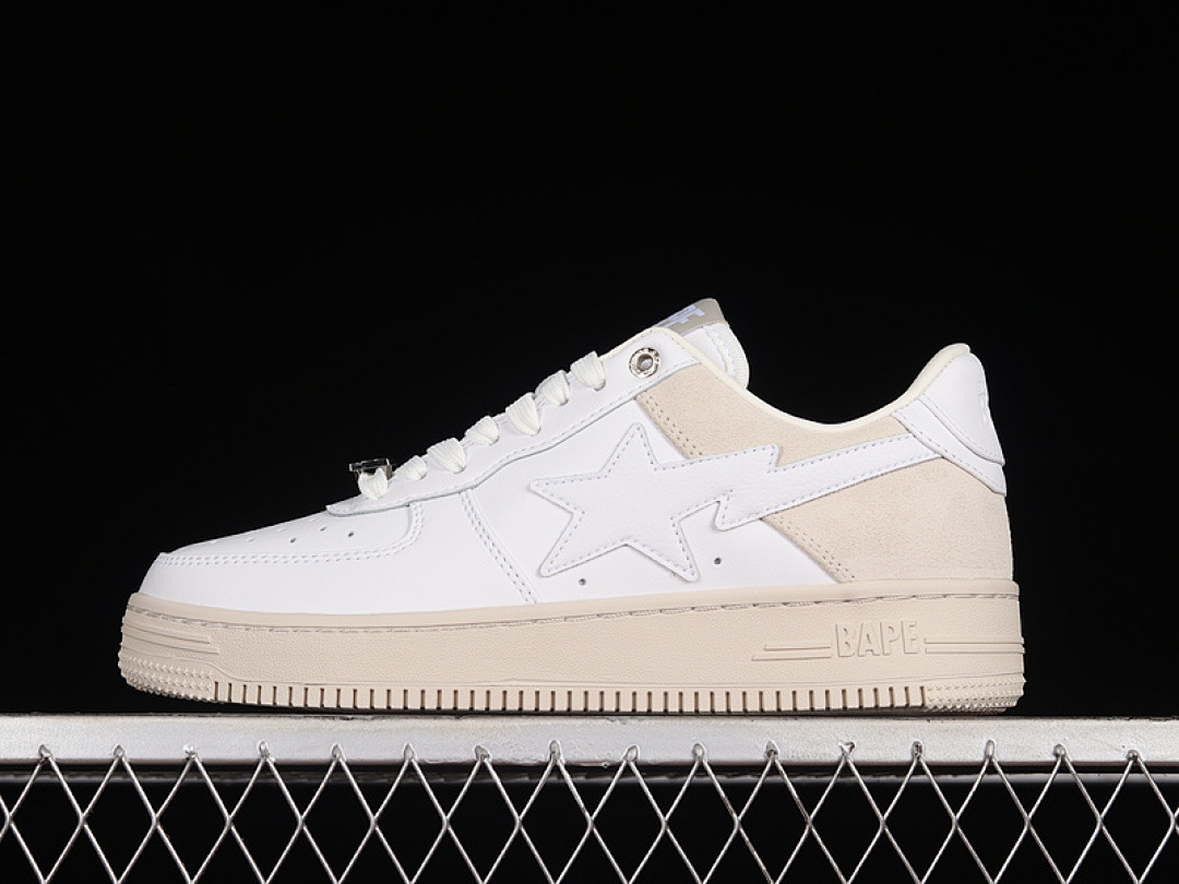Bape [1G70191042]-[HUMAN MADE BAPE STA SK8 TO NIGO WHITE/OFF WHITE/WHITE]-[WOMAN:36-39]-[MAN:40-45], photo 1
