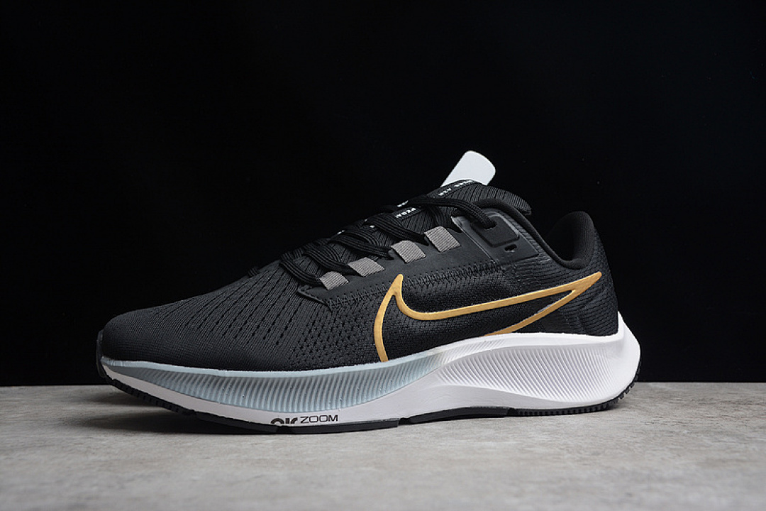 Nike [CW7358-004]-[AIR ZOOM PEGASUS 38 BLACK/THUNDER BLUE/ASHEN SLATE/METALLIC GOLD COIN] - Image 14