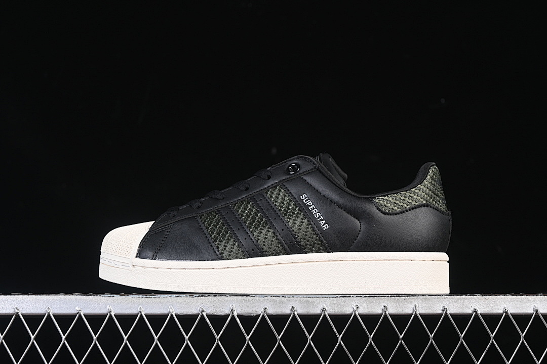Adidas ORIGINALS SUPERSTAR CASUAL SNEAKERS BLACK/WHITE · JQ3182, photo 1