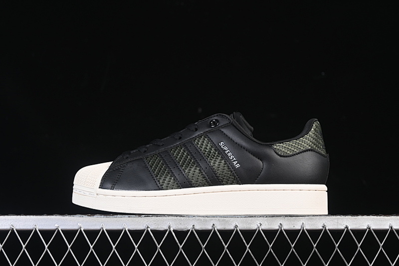 Adidas ORIGINALS SUPERSTAR CASUAL SNEAKERS BLACK/WHITE · JQ3182, photo 1