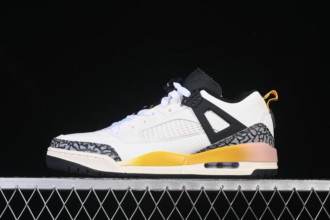 Jordan [FQ1759-107]-[JORDAN SPIZIKE LOW AJ WHITE/BLACK/YELLOW]-[WOMAN:36-39]-[MAN:40-47.5], photo 1