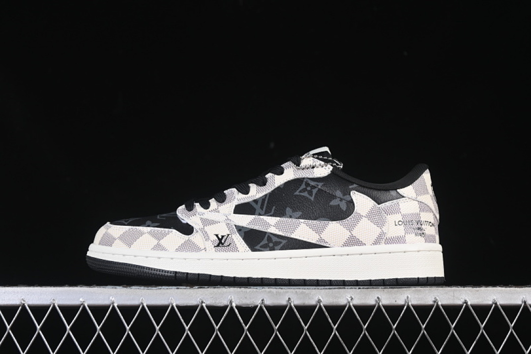 Jordan [SC0601-050]-[TRAVIS SCOTT X FRAGMENT DESIGN AIR JORDAN 1 LOW OG SP BLACK/GREY]-[36-45], photo 1