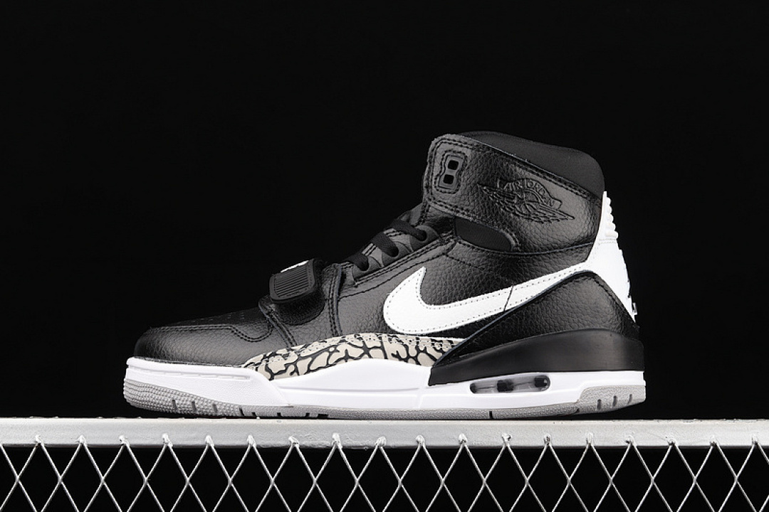 Jordan [AV3922-001]-[AIR JORDAN LEGACY 312 BLACK CEMENT BLACK/BLACK/WHITE]-[WOMAN:36-39]-[MAN:40-46], photo 1