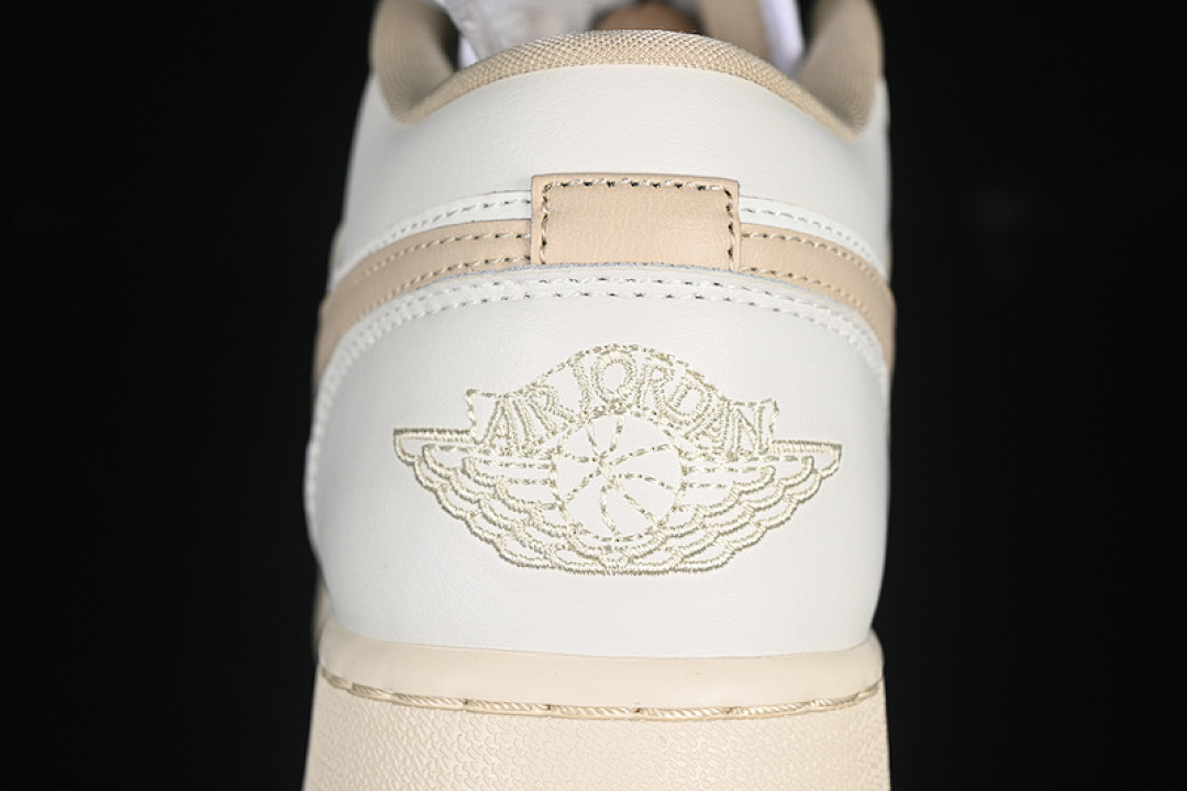 Jordan [DC0774-112]-[AIR JORDAN 1 LOW SAIL/PALE IVORY/RATTAN]-[WOMAN:36-39]-[MAN:40-46] - Image 7