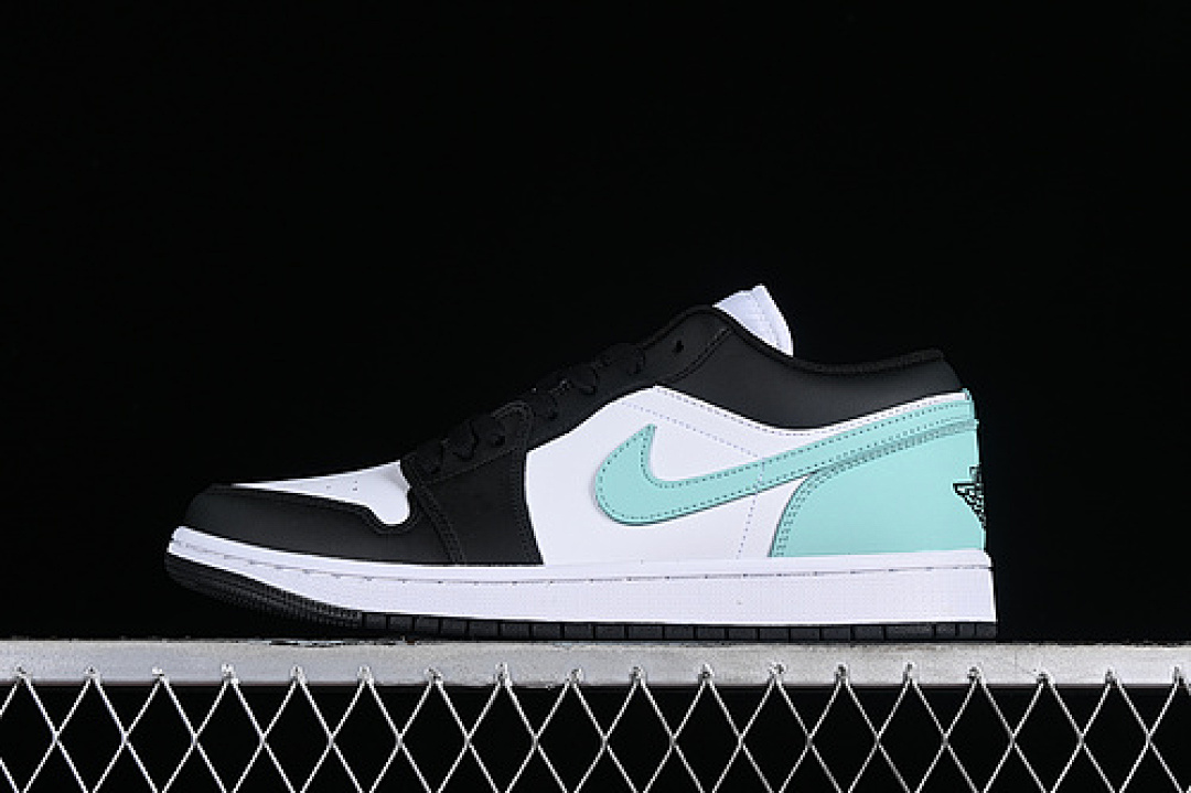 Jordan AIR Jordan 1 LOW WHITE/BLACK/GREEN · 553558-131, photo 1